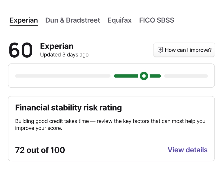 experian credit score