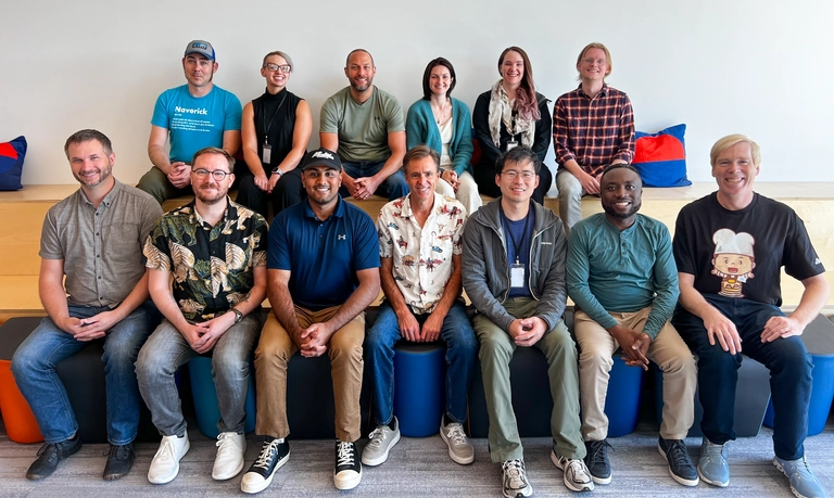 data team offsite group photo