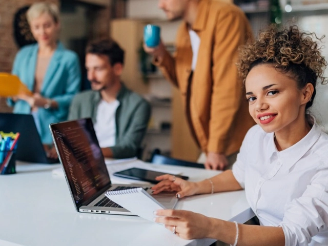 A small business owner applying online for a Credibility Capital installment loan