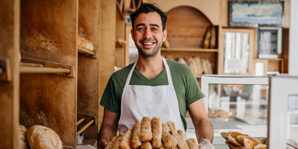 Small business owner learns how business credit ratings work.