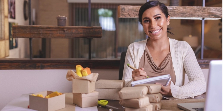 Small Business Owner lending money to her own LLC