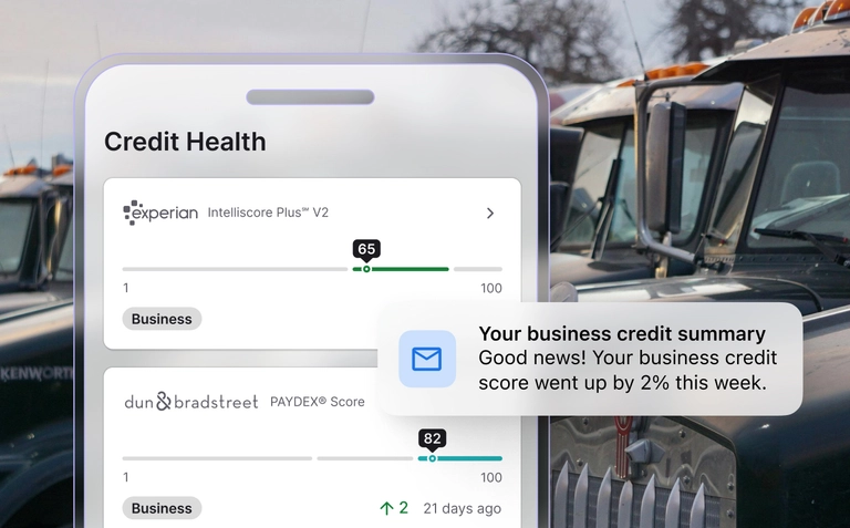 Nav business and personal credit history planning