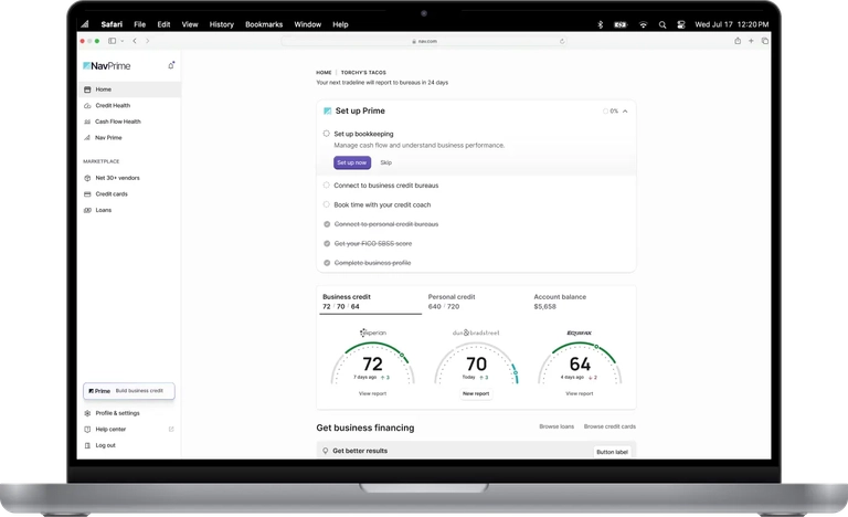 Credit score overview