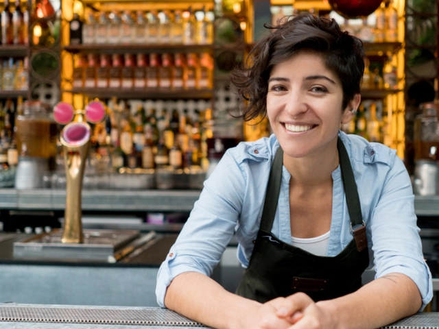 Restaurant owner uses customer reviews for marketing.